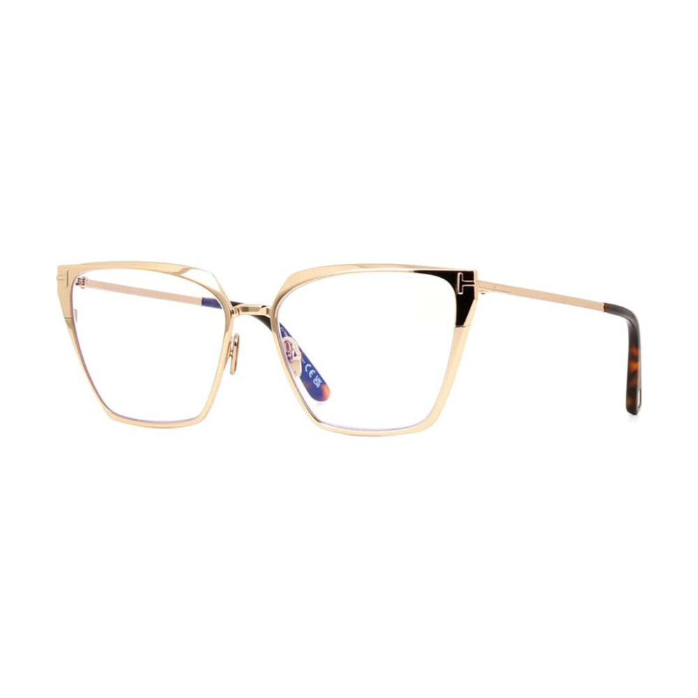 NEW Tom Ford FT5945-B 028 Shiny Rose Gold Sunglasses Authentic